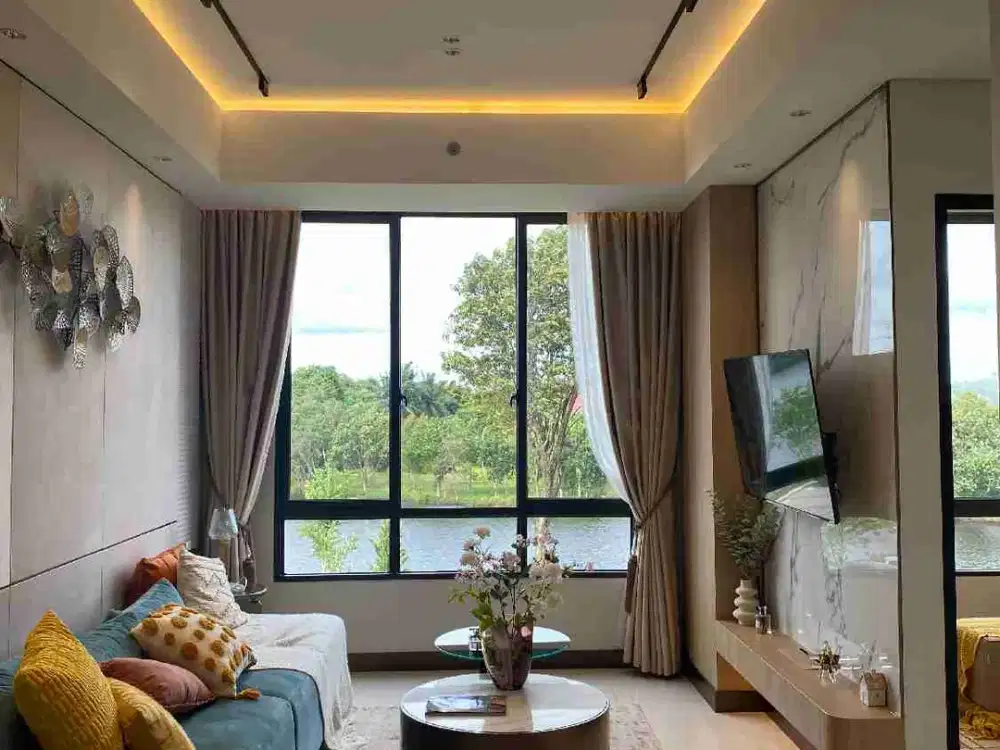 di jual rumah hunian tepi danau satu langkah dari jakarta, bebas banjir, lokasi strategis, harga terbaik