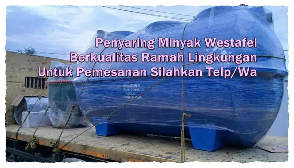 Grease Trap Filter Limbah Dapur & Bio Septictank Filter Limbah WC