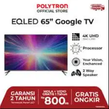 LED POLYTRON SMART GOOGLE TV 4K UHD 65 - PLD 65 QG 9029 FREE BRACKET