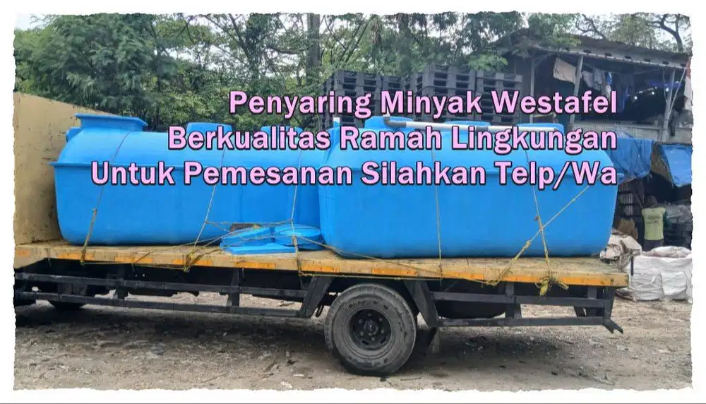 Grease Trap Filter Limbah Dapur & Bio Septictank Filter Limbah WC