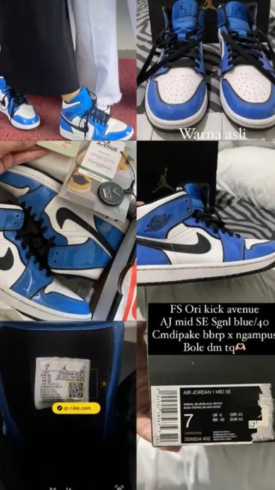 Nike Air Jordan mid SE UNISEX