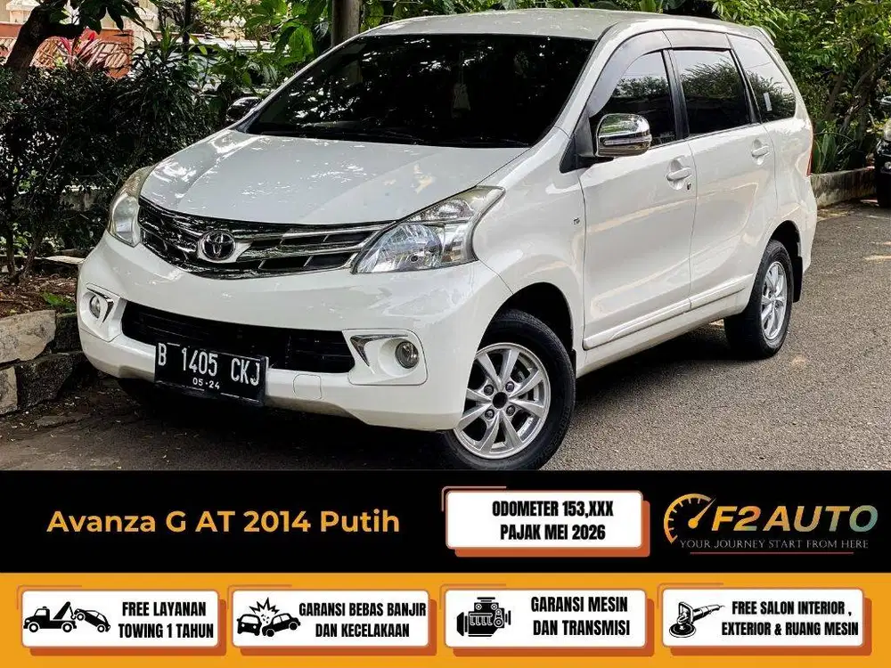 Toyota Avanza G AT 2014 Putih