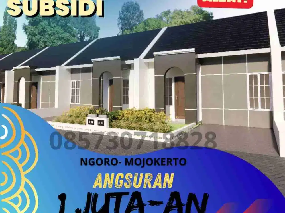 Jual Cepat Rumah Subsidi Top di Ngoro