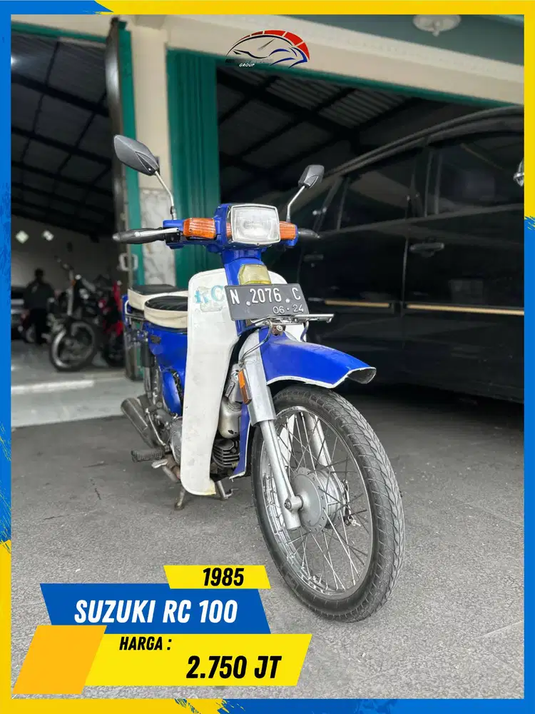 SUZUKI RC 100 1985 MURAH MERIAH MASZEHH HIKMAH MOTOR KEPUH