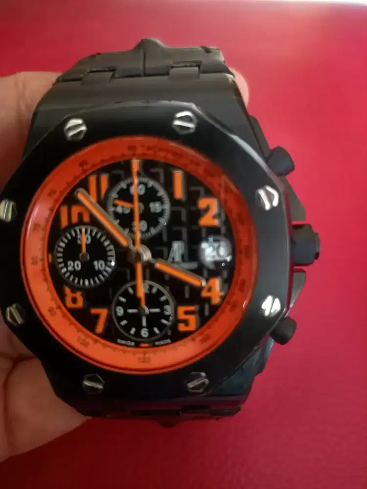 Preloved replika jam tangan AP lava limited edition