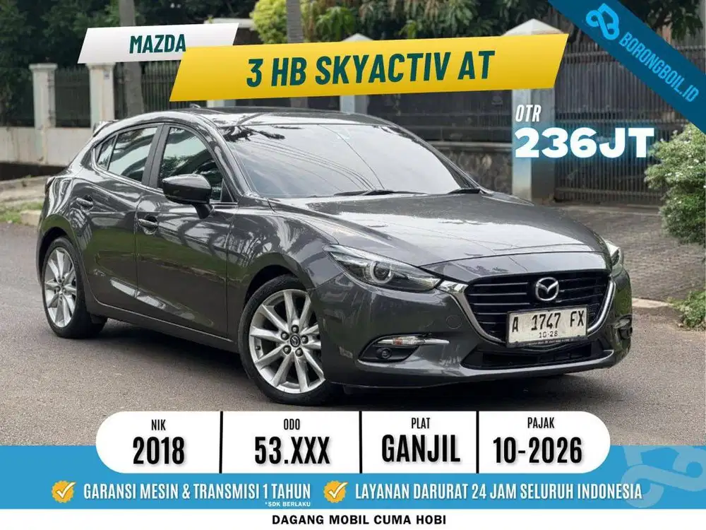 MAZDA 3 HB SKYACTIV AT 2018 LOW KM