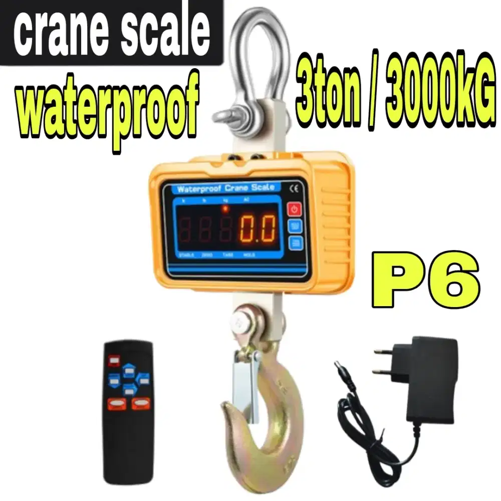 Timbangan gantungl 3ton 3000kg crane scale waterproof