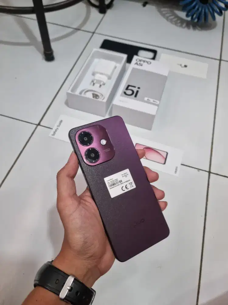 Oppo A5i 8/64gb Warna Merah Nebula