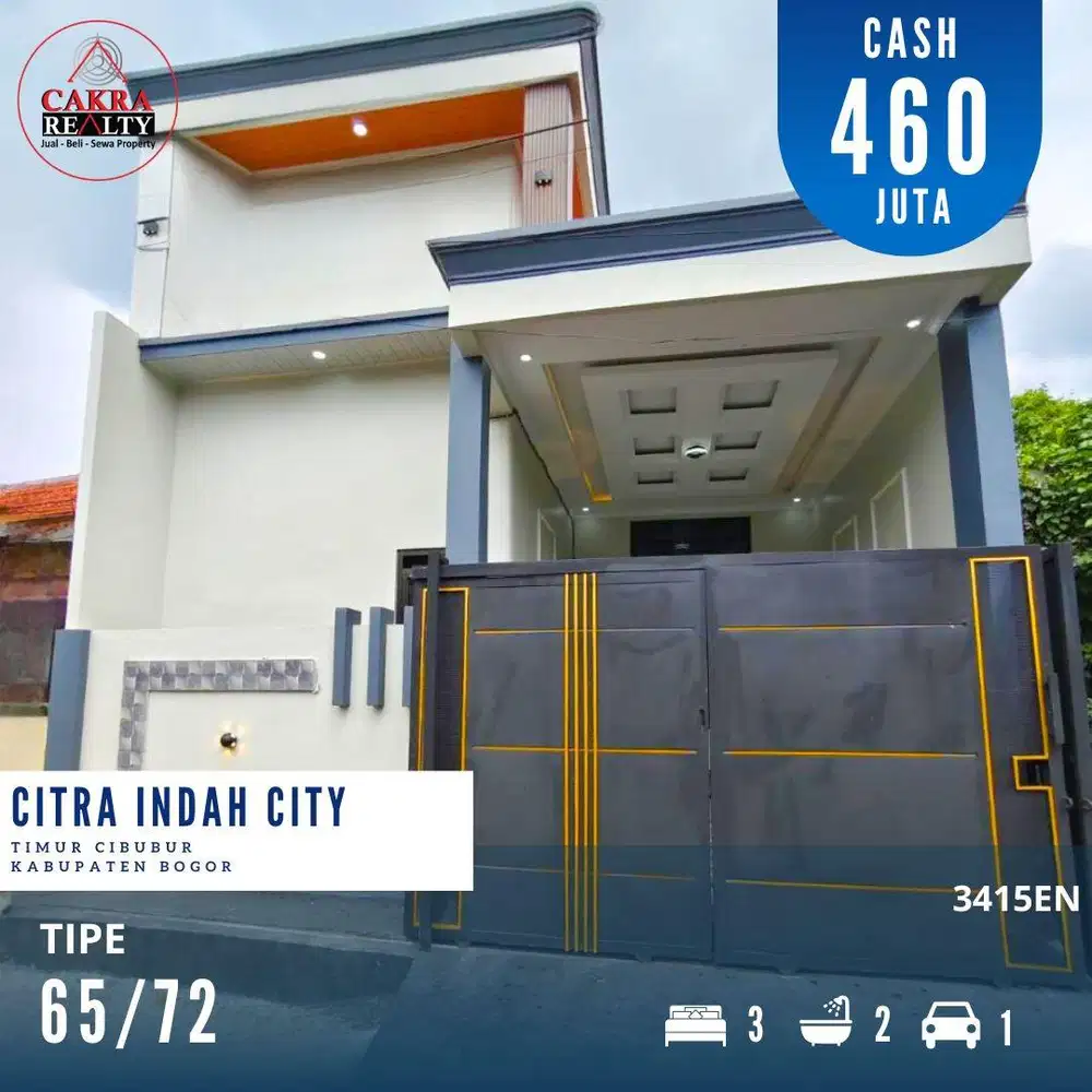 Rumah bagus minimalis di citra indah city