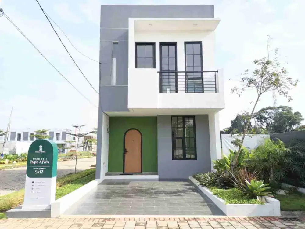 PERUMAHAN MUSLIM DENGAN KAWASAN ISLAMI TERBESAR 2,8 HEKTAR - 2 LANTAI 3 KT & 2KM