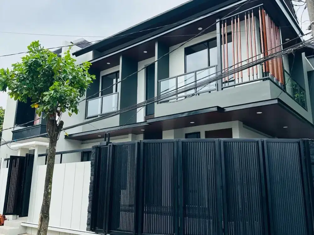 RUMAH HOOK MEWAH DENGAN 2 FASAD YANG ELEGAN!! INTERIOR NYAMAN DAN AESTHETIC