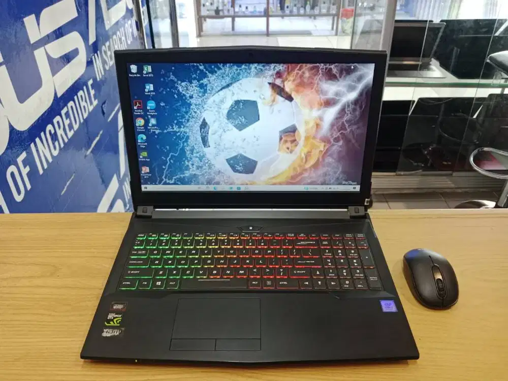 LAPTOP GAMING AFTERSHOCK NH850HJ1 CORE i7 RAM 16GB SSD 128GB HDD 1TB