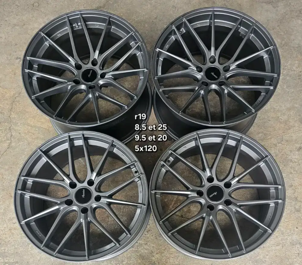 Velg ring 19 bmw pcd 5x120 advanti