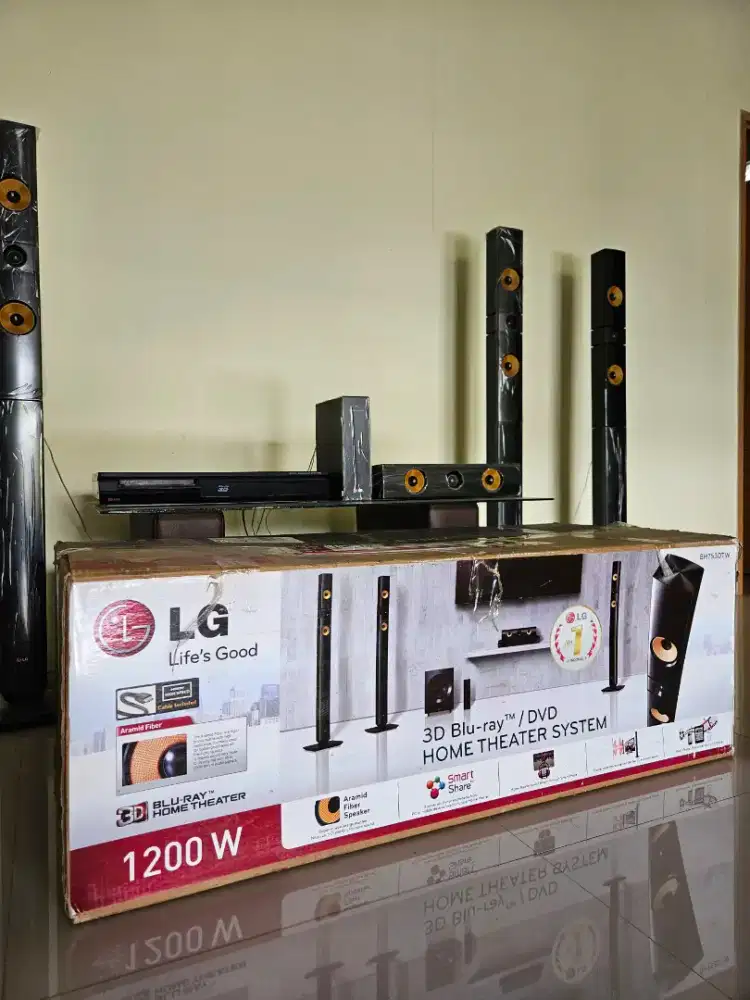 Home theater LG BH7530 TW 3D Bluray fullset sony samsung pioner JBL
