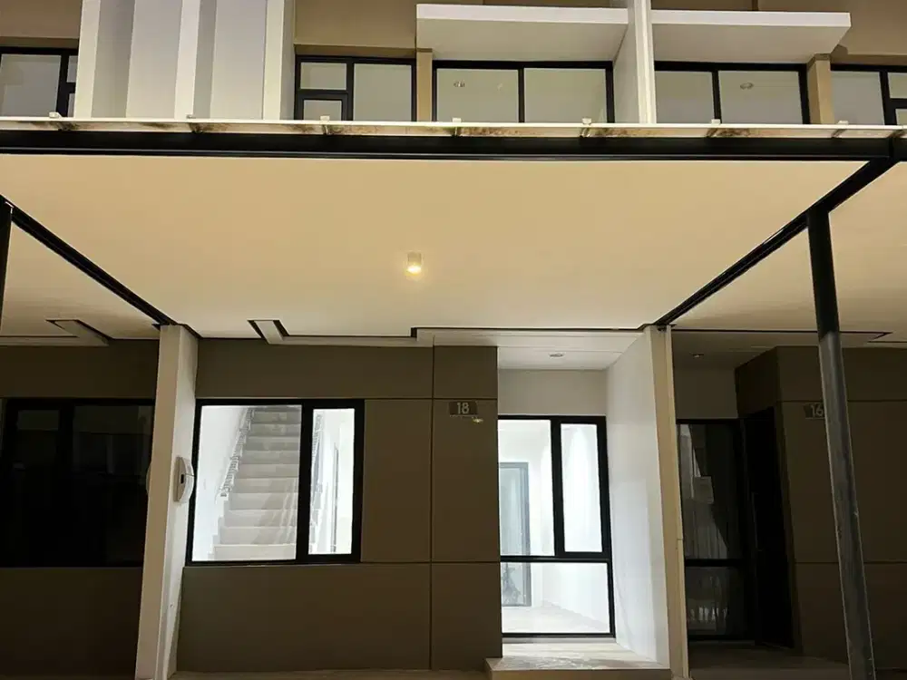 DISEWA RUMAH KAWASAN MILENIAL PIK 2 UK 4.5x15 UNIT KOSONGAN SIAP HUNI