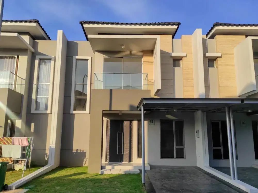 DIJUAL RUMAH 2 LANTAI GOLF ISLAND UK 8x15 PPJB 3 KAMAR TIDUR TERMURAH