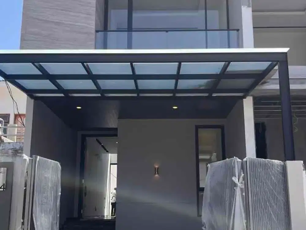 Dijual Rumah Baru Gres Modern Tropis di Kupang Baru Surabaya