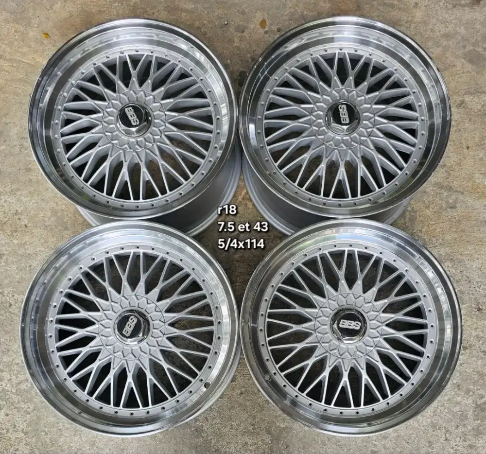 Velg ring 18 rep bbs rs pcd 5x114/4/114