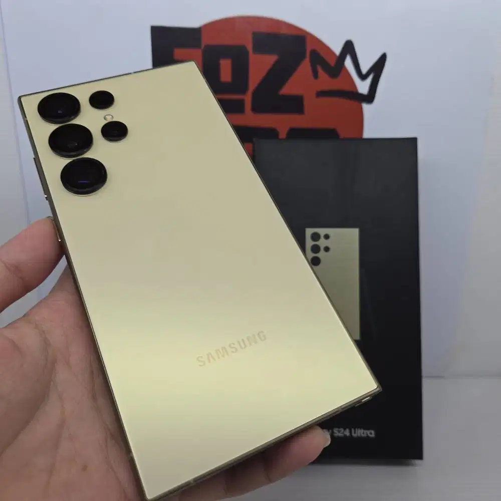 Samsung Galaxy S24 Ultra Titanium Yellow 12/256GB Fullset No Minus