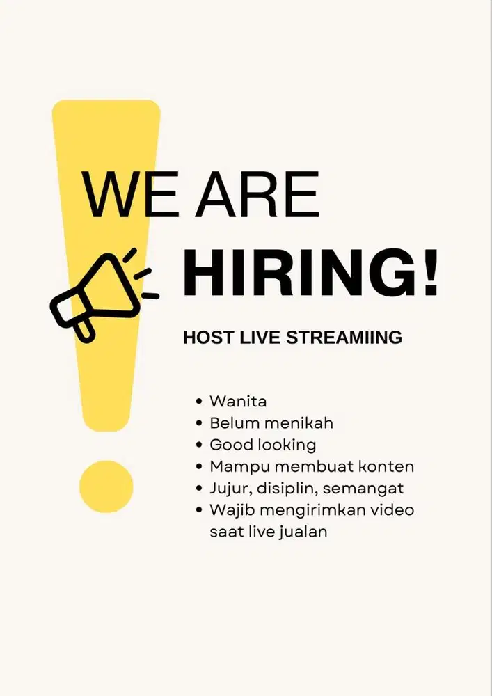 Host live streaming