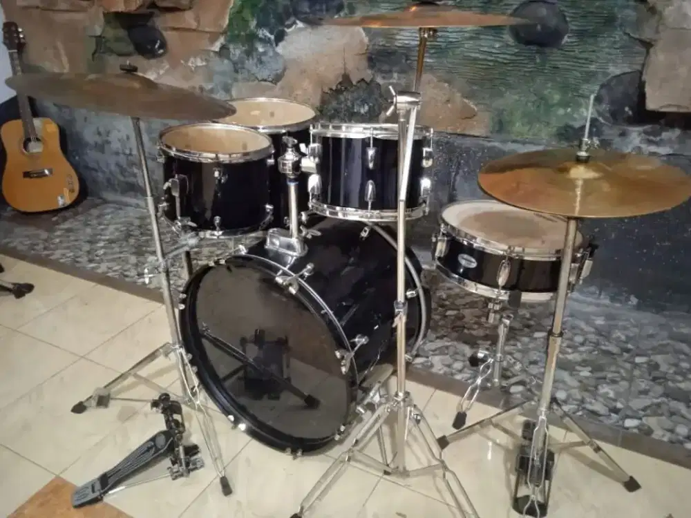 Drum Mapex Tornado, Tom 10, multiclamp, plus simbal