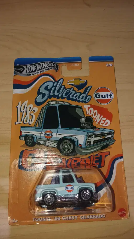 Hotwheels Toon'd '83 Chevy Silverado Gulf