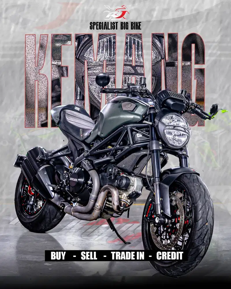 (BPKB & STNK) Ducati Monster 1100 EVO DIESEL 2014