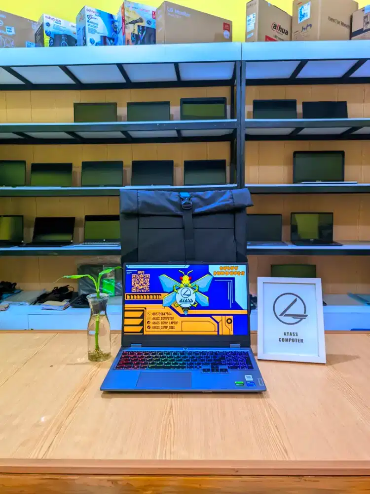 Lenovo Loq gaming 15 i5 13TH GEN 12GB/512GB NVMe RTX 6GB garansi 2027