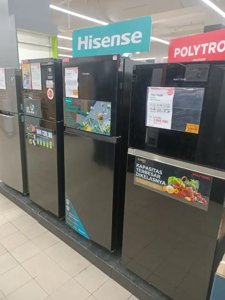 Cicilan elektronik tanpa kartu kredit_kulkas polytron