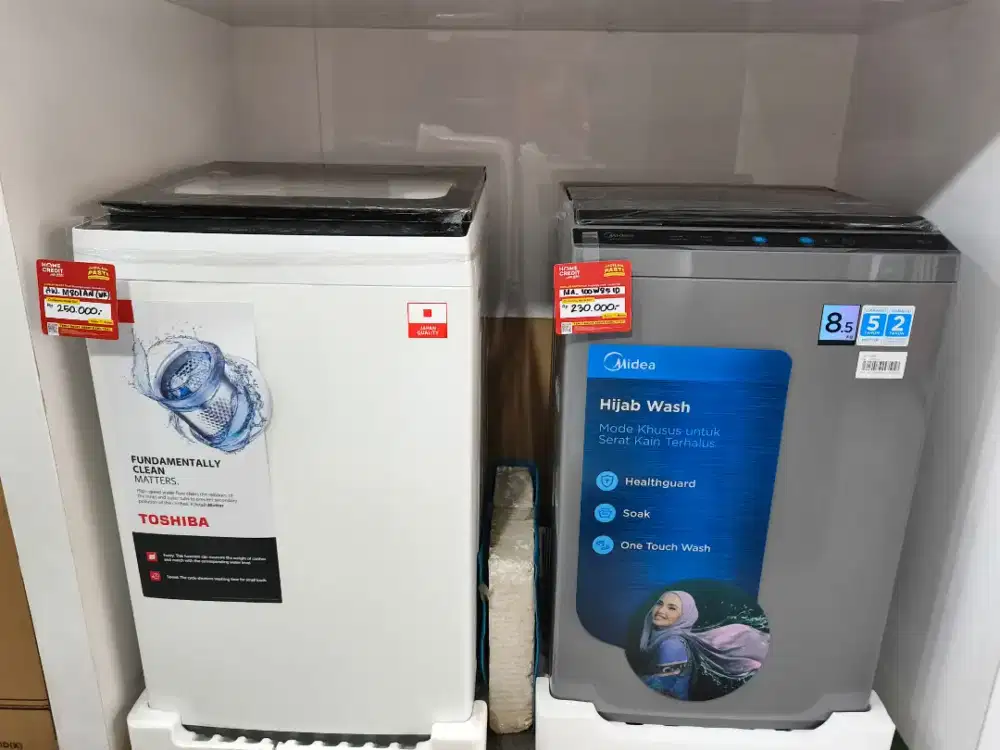 MESIN CUCI TOSHIBA 8KG GARANSI 5 TAHUN RESMI BISA PENGANTARAN GRATISSS