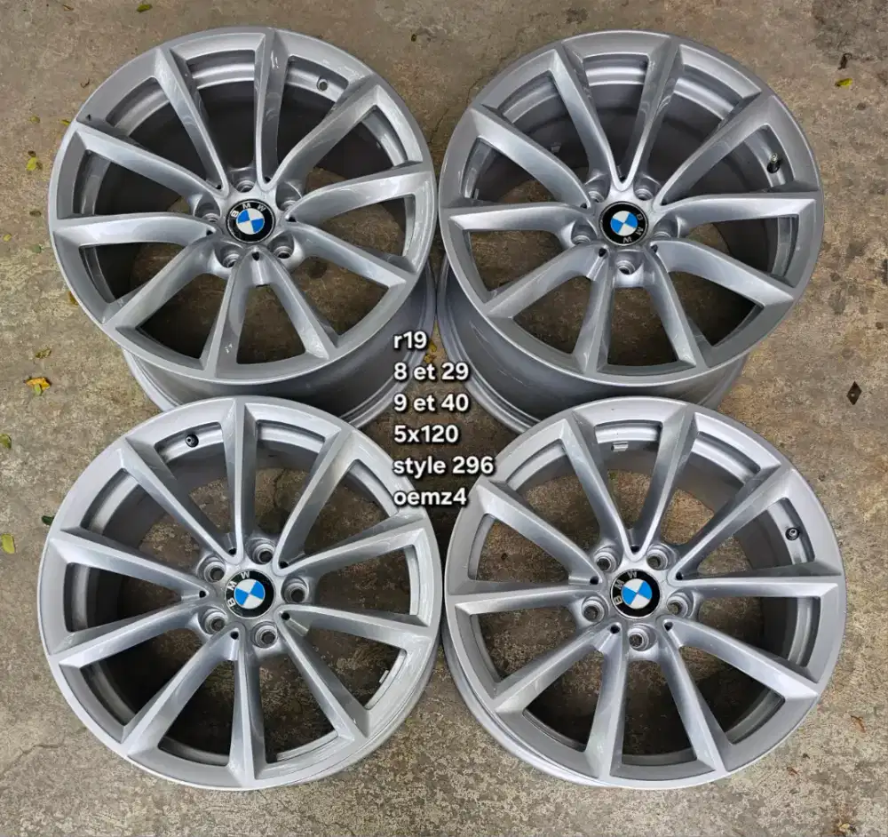 Velg ring 19 original bmw z4 style 296 ori partnumber