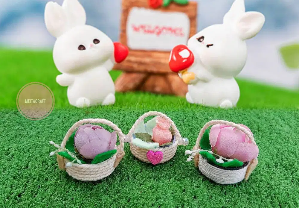 Magnet Kulkas Model Bunga