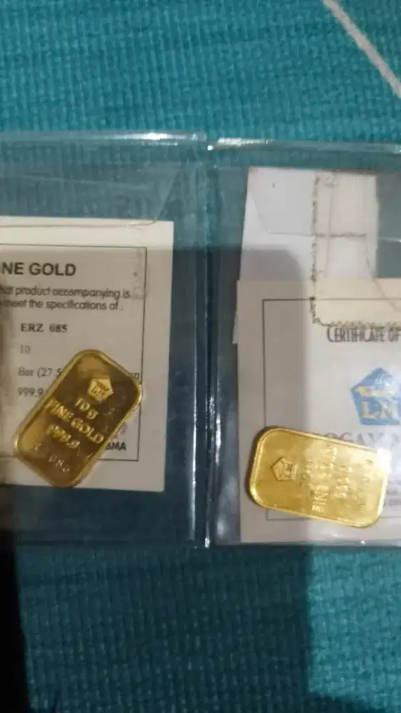 Jual Logam mulia 10 gr antam retro