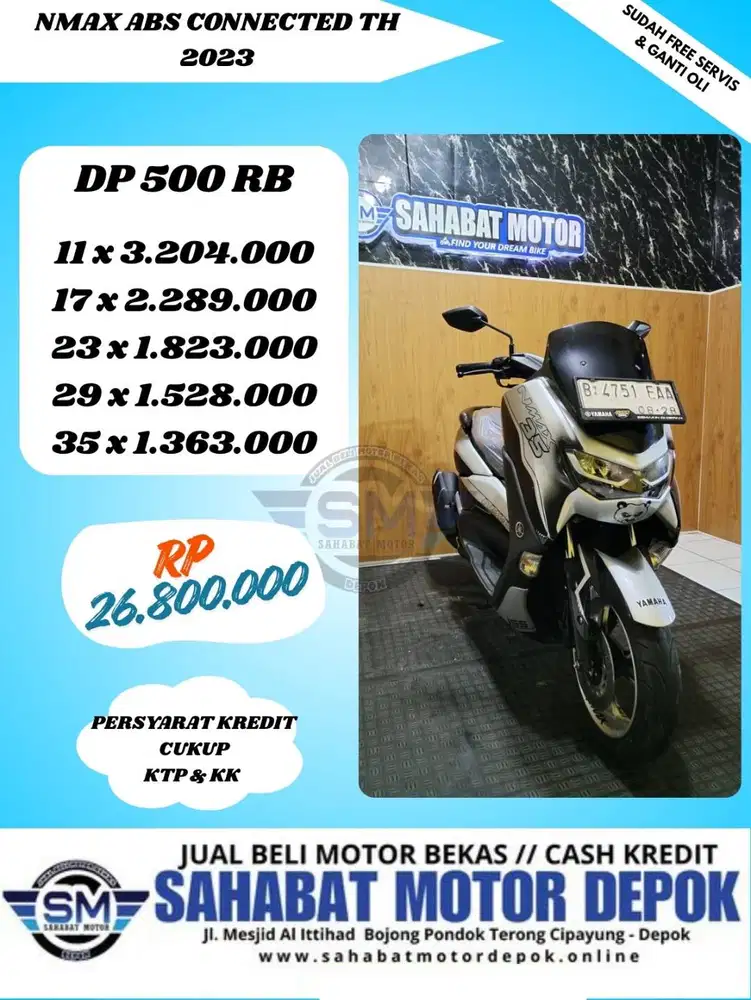 YAMAHA NMAX ABS CONNECTED TH 2023