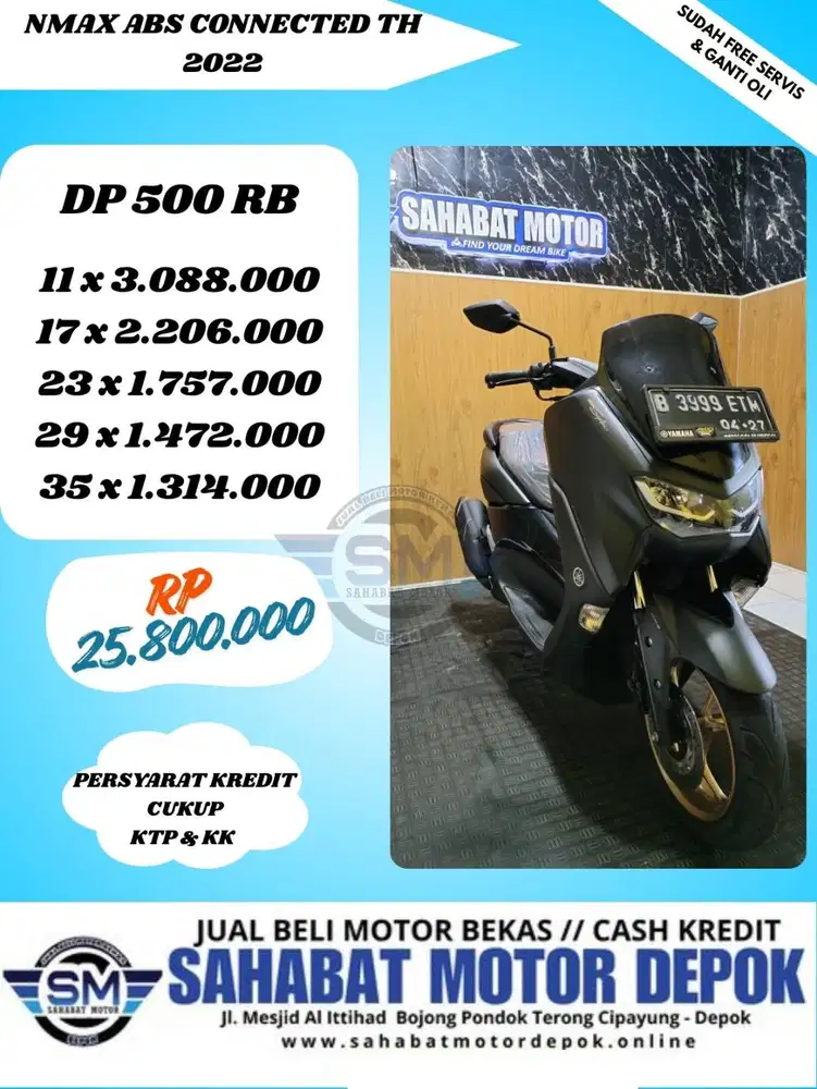 YAMAHA NMAX ABS CONNECTED TH 2022