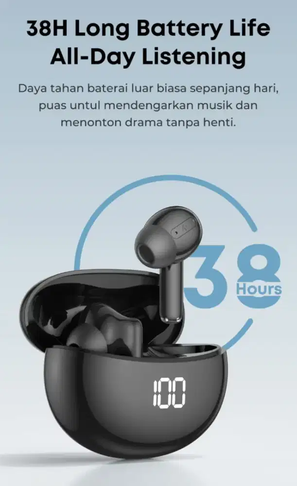 Tws bluetooth OLIKE T112S LED