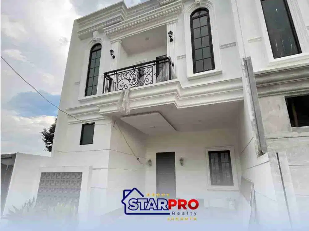 di jual rumah 2 lantai bangunan baru lokasi strategis harga terbaik bebas banjir banyak bonusnya rekomendasi