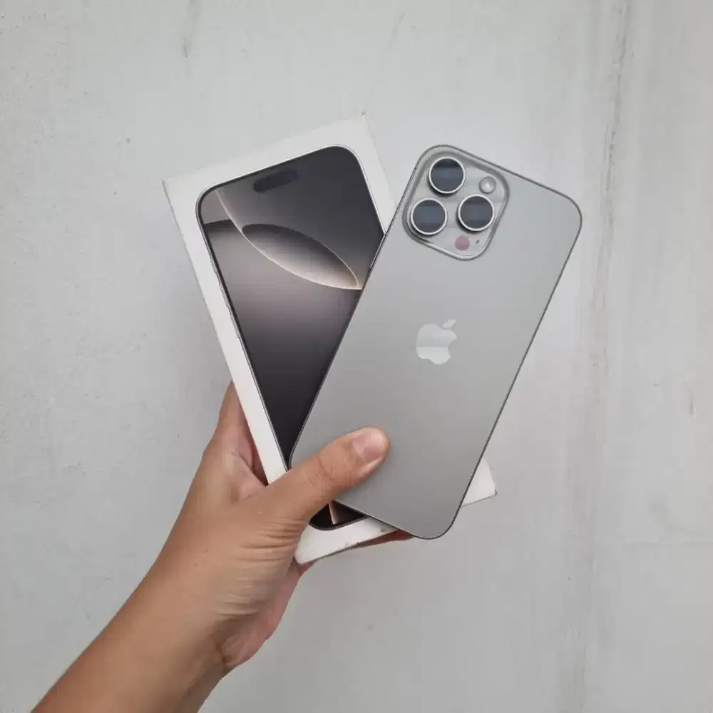 iPhone 16 Promax 256gb iBox pemakaian singkat