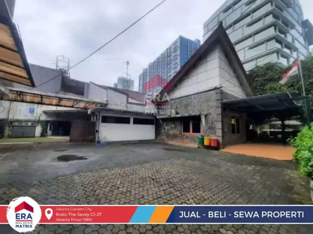 Dijual Kantor Beserta Tanah lokasi Strategis Dekat Pekantoran di Cawang Jakarta Timur