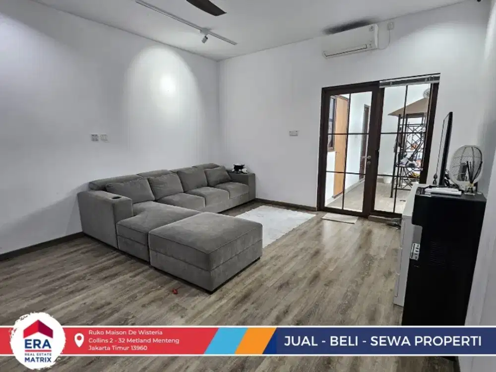 Jual Rumah Semi Furnish ada Kolam Renang di Cluster Victoria Metland Menteng Cakung Jakarta Timur