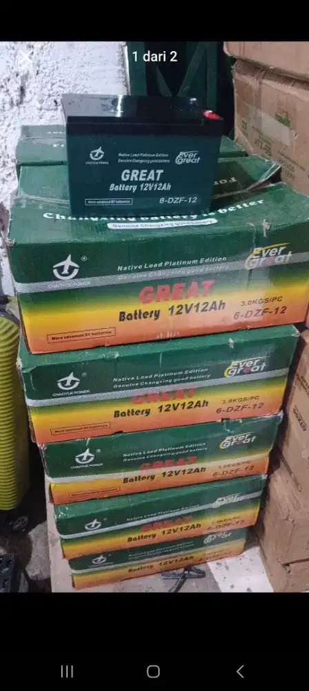 Aki sepeda listrik 12 amper 12 volt