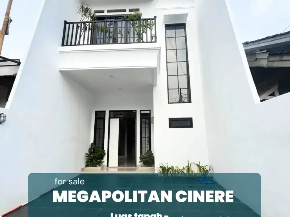 DIJUAL CEPAT RUMAH CLASSIC DI CINERE HARGA 1.9 M