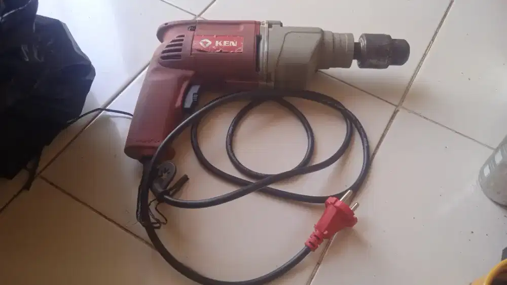 Mesin bor lah listrik untuk bor besi/beton merk KEN