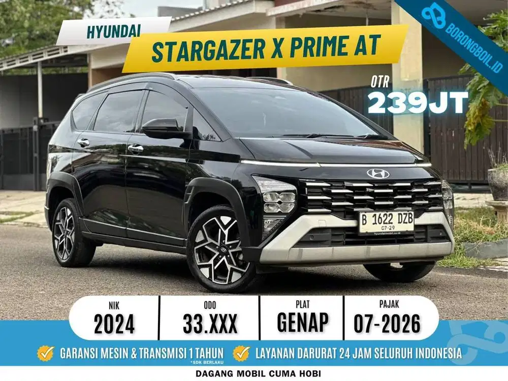Stargazer X Prime AT 2024 Hitam Metalik - TDP & Cicilan Rendah