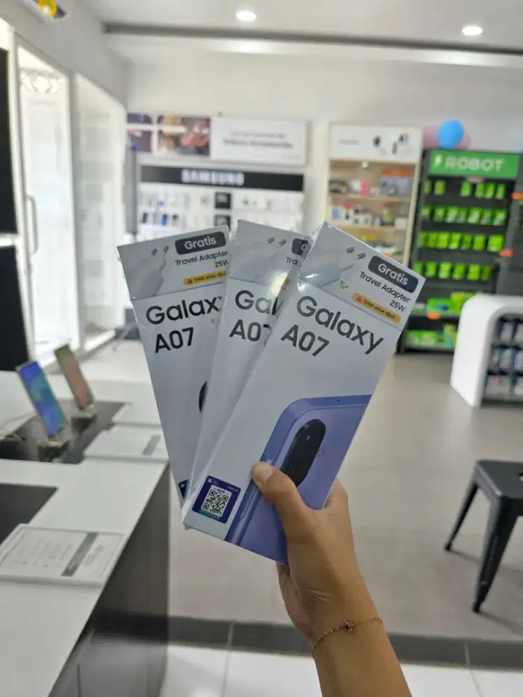 SAMSUNG A07 RAM 4+4/64 TERMURAH