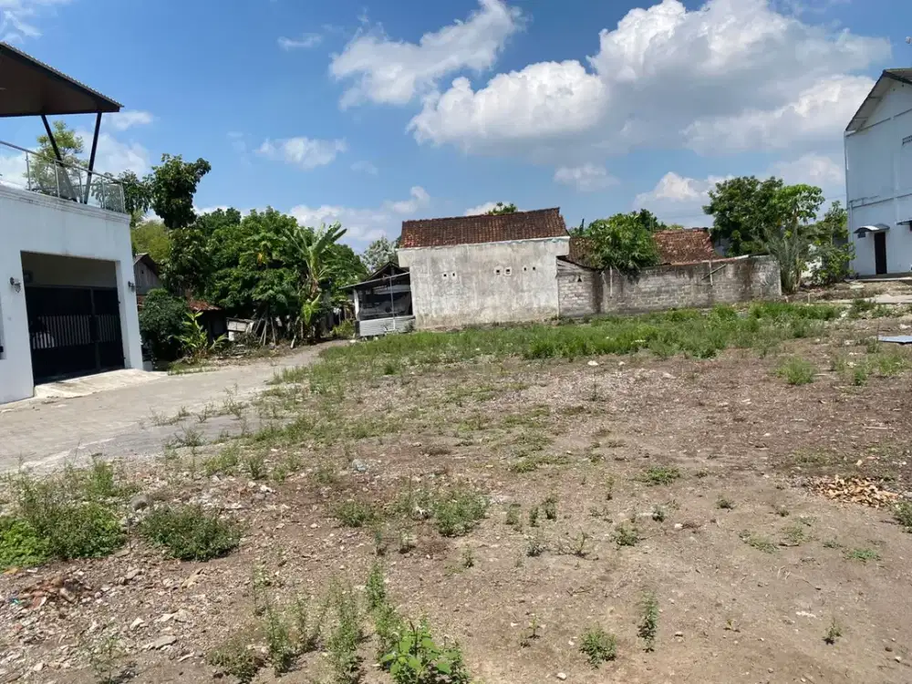Tanah Jogja Solo Dekat Pasar Prambanan, Siap Bangun Sertifikat Ready