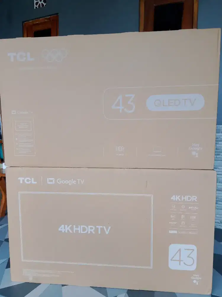 TCL Google tv 43 inch 43V5C & 43V6C