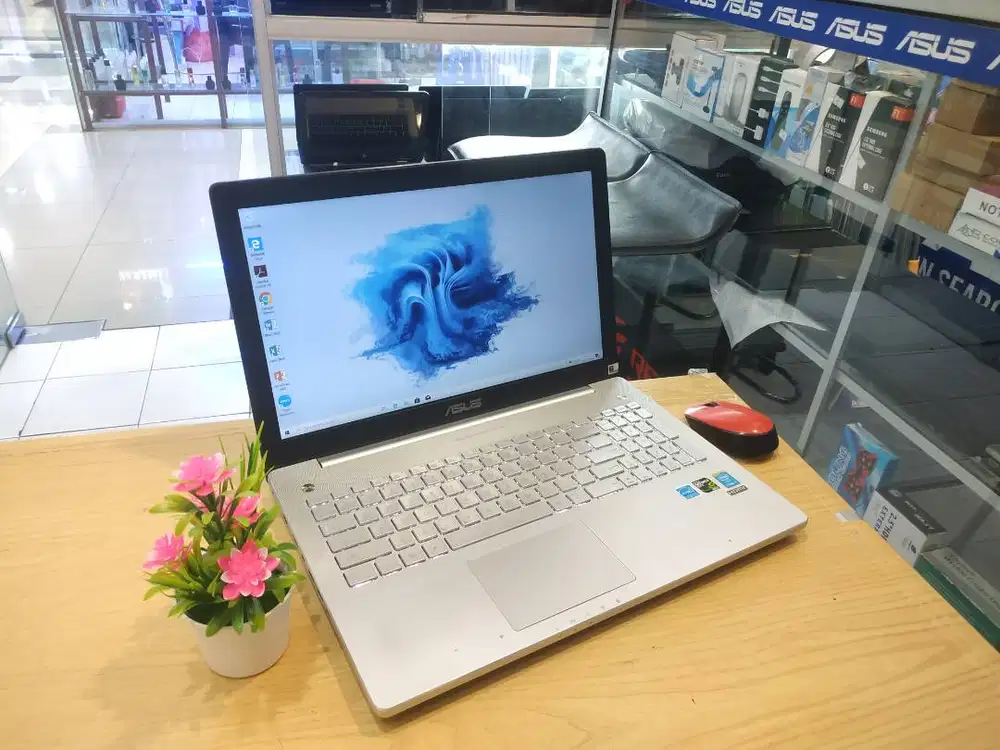 SALE LAPTOP ASUS N550JK CORE i7 RAM 16GB SSD 256GB NVIDIA