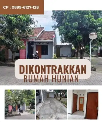 Disewakan Tahunan : Rumah Hunian Nyaman 1 Lantai