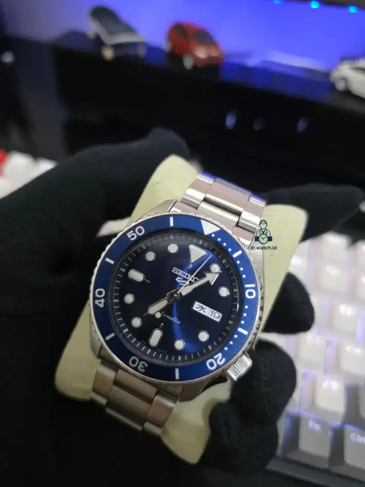 Seiko 5 sport SRPD51k1 Blue Dial Japan GARANSI ON